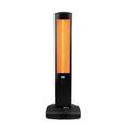 UFO Micatronic T19 | Tower Space Heater | 1900 W | Black Electric Heater with Thermostat | Portable Heater