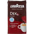 12 x LAVAZZA DEK Intenso Decaffeinated Ground Coffee 250g Italian Espresso