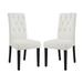 Lefancy.net Lefancy Confer Dining Side Chair Fabric Set of 2 | Wayfair 665924607102