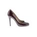 Valentino Garavani Heels: Burgundy Shoes - Women's Size 38