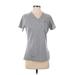 Under Armour Active T-Shirt: Gray Activewear - Women's Size Small