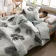Summer Cotton Blanket Thin Comforter Quilts Children's King Quilt Patchwork Bedspread Luxury Bed