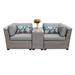 Florence 3 Piece Outdoor Wicker Patio Furniture Set