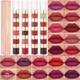 CmaaDu 5IN1 24HR Weightless Colour Lip Gloss Glaze Velvet Rich Matte Finish Waterproof Lasting