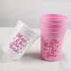 5Pcs Western Cowgirl Let’s Go Girls Reusable Cups for Bachelorette Party Birthday Bridal Shower Team