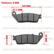 USERX Motorcycle Disc Brake Pad Brakes Front Rear Disc Brake Pads For FA142 BMW HONDA KYMCO KAWASAKI