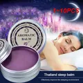 1~10PCS Lavender Sleepless Cream Soothe Mood Aromatic Balm Improve Sleep Insomnia Relax Anxiety