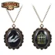 Hot Game BioShock Infinite Necklace Elizabeth Caged Bird Birdcage Pendant Choker Necklaces For Men