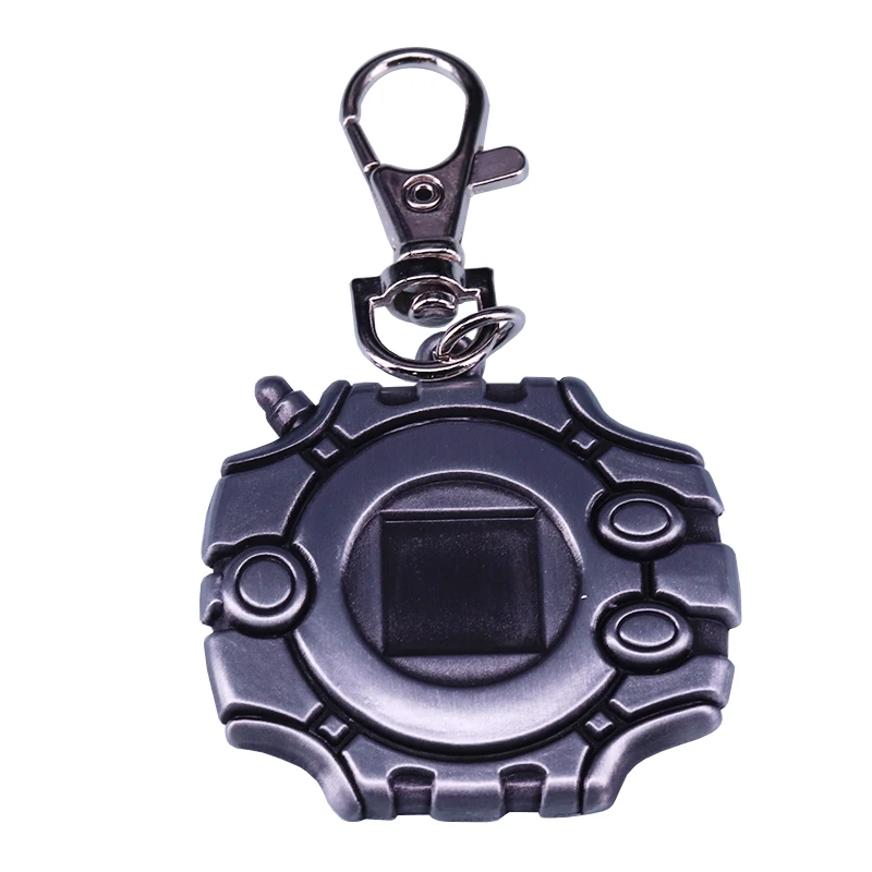 Von Digimon Adventure Digivice inspirierter Schlüsselanhänger, Vintage-Charm, Gamer-Accessoire, cooles Geschenk für Freunde Image