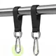 Outdoor Tree Swing Straps 200kg Heavy Duty Hook Ring Hanging Belt Connecting Belt for Hammock