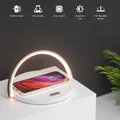 Drahtlose Ladegerät Tisch Lampe Schlafzimmer Lampe Unterstützung für IPhone Samsung Huawei Xiaomi