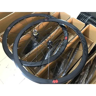Ultralight Aluminum Alloy Bicycle Wheels, Rim Brake, Road Bike Wheelset, Rim Brake, Width of 30, 40, 50mm, Depth of 19mm, 6Pawls