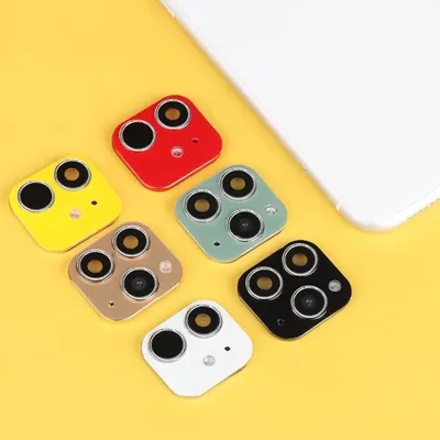 Gefälschte Kamera Objektiv Aufkleber Abdeckung Displays chutz folie für iPhone XR X Wechsel auf iPhone 11 Pro max