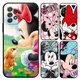 Coque de téléphone portable Disney Minnie Mouse étui pour Samsung Galaxy A30 A02 A51 A04e A20e A01