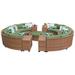 Laguna 11 Piece Outdoor Wicker Patio Furniture Set 11b