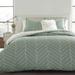 Carson Carrington Bramming Pastel Chevron Cotton Duvet Cover Set