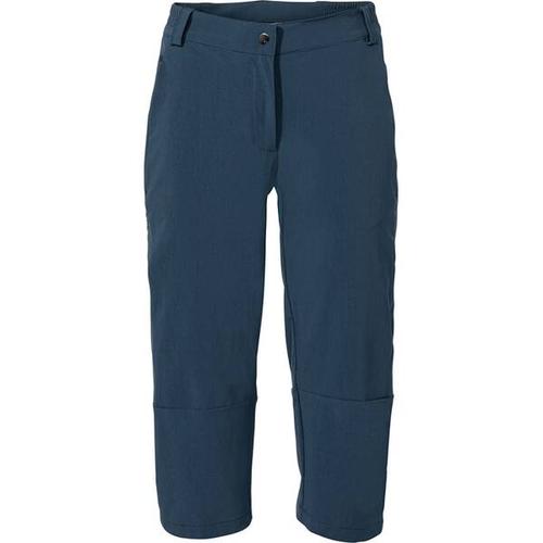 Damen Caprihose Wo Yaras 3/4 Pants, Größe 40 in Blau