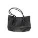 lulu dharma Tote Bag: Pebbled Black Print Bags