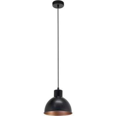 Eglo - Pendelleuchte Truro 1 schwarz, kupfer Pendelleuchte Image