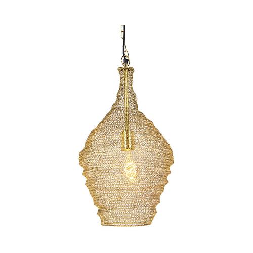 Orientalische Hängelampe Gold 30 cm - Nidum