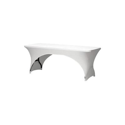 Tischüberzug für Rechteckige Tische Bogenförmig Weiß FP400 Perel Weiß