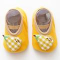 LEEy-world Toddler Shoes Baby Shoes Floor Socks Baby Walking Socks Spring and Summer Children Socks Indoor Toddler Boy Tennis Shoes Size 9 Yellow