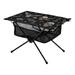 Skeleton and Butterfly Camping Folding Table Portable Beach Table with Storage Bag Compact Picnic Table for Outdoor Travel Fishing BBQ