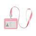 Kugisaki Transparent Work Id Badge Holder (2Pc) Sealable Waterproof Plastic Protector Holder Name Tags Badge Holders Horizontal