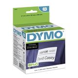 DYMO Authentic LW Name Badge Labels DYMO Labels for LabelWriter Printers White 2-1/4 x 4 1 Roll of 250