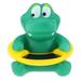 Floating Bath Thermometer Cartoon Animal Shape Tub Thermometer for Baby Toy Bathtub Swimming Pool (Crocodile)