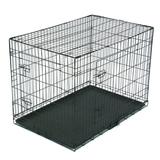 Anvazise 42 Pet Kennel Cat Dog Folding Steel Crate Animal Playpen Wire Metal