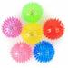 Dog Chew Toy Set of 5 Chew Balls for Dogs Pets Chew Play Bite Balls Elastic Float Random Colors Glow