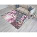 Decorative Rugs Office Rugs Flower Rugs Entryway Rugs Pink Peony Painting Rugs Pink Peony Rugs Pink Flower Rug Accent Rug Home Decor 3.3 x9.2 - 100x280 cm