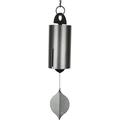 Signature Collection Heroic Windbell Large 40 in. Antique Silver Wind Bell
