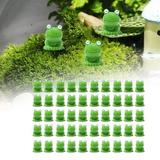 kesoto 50 Pieces Frog Figurines Decor. Cute Frog Figurines Resin Frog Figurine .Garden Statues for Mini Landscape Tabletop