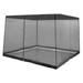 YeSayH Bug Screen 10 x 10 Foot Gazebo Screenroom Black(for Parts)