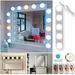 Beppter 1 X 5 Light Bulb Led Cosmetic Mirror Line Lamp 1 Installation Kit 2 X Wire Clamp Super Design Powered Light Bulbs Make With for Bright 5 Led Bathroom Up Battery Led Light