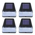 TaoGoods LED Solar Lamp Wall Lamp Outdoor Garden Lights Solar Power Balcony Light Decoration For Outdoor Patio Garden Patio Yard Fence Garden Fence Outdoor Lamp Light