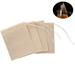 Tea Filter Bags for Loose Tea 100PCS Drawstring Empty Bag for Loose Leaf Tea ( Original Color )