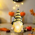 FloHua Solar Gnomes Figurine for Garden&Home Decor with Solar Bee LED Lights-Garden Gnomes Outdoor Statues-Unique Sunflower Gifts for Women Mom or Birthdays-Easter Gnomes Fairy Garden for Patio Yard