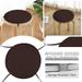 Beppter Chair Cushions Outdoor Lounge Chair Cushions Round Garden Chair Pads Seat Cushion for Outdoor Bistros Stool Patio Dining Room Four Ropes