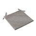 Beppter Chair Cushions Outdoor Lounge Chair Cushions Square Strap Garden Chair Pads Seat Cushion for Outdoor Bistros Stool Patio Dining Room Linen