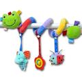 Infant Stroller Car Seat Toys Baby Toys Baby Crib Toys Baby Spiral Plush Toys Newborn Sensory Toy Hanging Toys Stroller Around Rattle Toy for 0-12 Months Girls Boys Infants