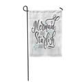 KDAGR Mermaid Kisses Starfish Wishes Sea and Lettering Summer Garden Flag Decorative Flag House Banner 28x40 inch