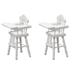 2 Pack High Chair Toddler Feeding Highchair Mold Accessories Baby Toys Table Seat Micro Scene