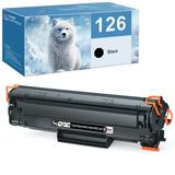 126 Black Toner Cartridge for Canon 126 Toner Cartridge CRG-126 Compatible for Canon LBP6230dw Toner imageCLASS LBP6230dw LBP6200d LBP6230dn LBP6230 LBP6200 Printer 1 Black 126 CRG126 Toner Cartridge