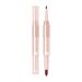 ZHAGHMIN Double Head Lipstick Lipliner Set Multi Color Mouth Red Lipstick Non Fading Not Fade Matte Velour Lip Glaze Nourishing Liquid Lipstick ColorMint Green