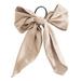 Bow Knot Hair Rope Simple And Cute Fabric Streamer Ponytail Hair Ring Rubber Band Sen Head Rope