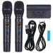 Wireless Microphone Wireless Dual UHF Microphone Set with Micro General Sound Card