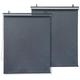 Habitat Et Jardin - Lot de 2 stores enrouleurs pour pergola - 124 x 225 cm - Anthracite - Gris.